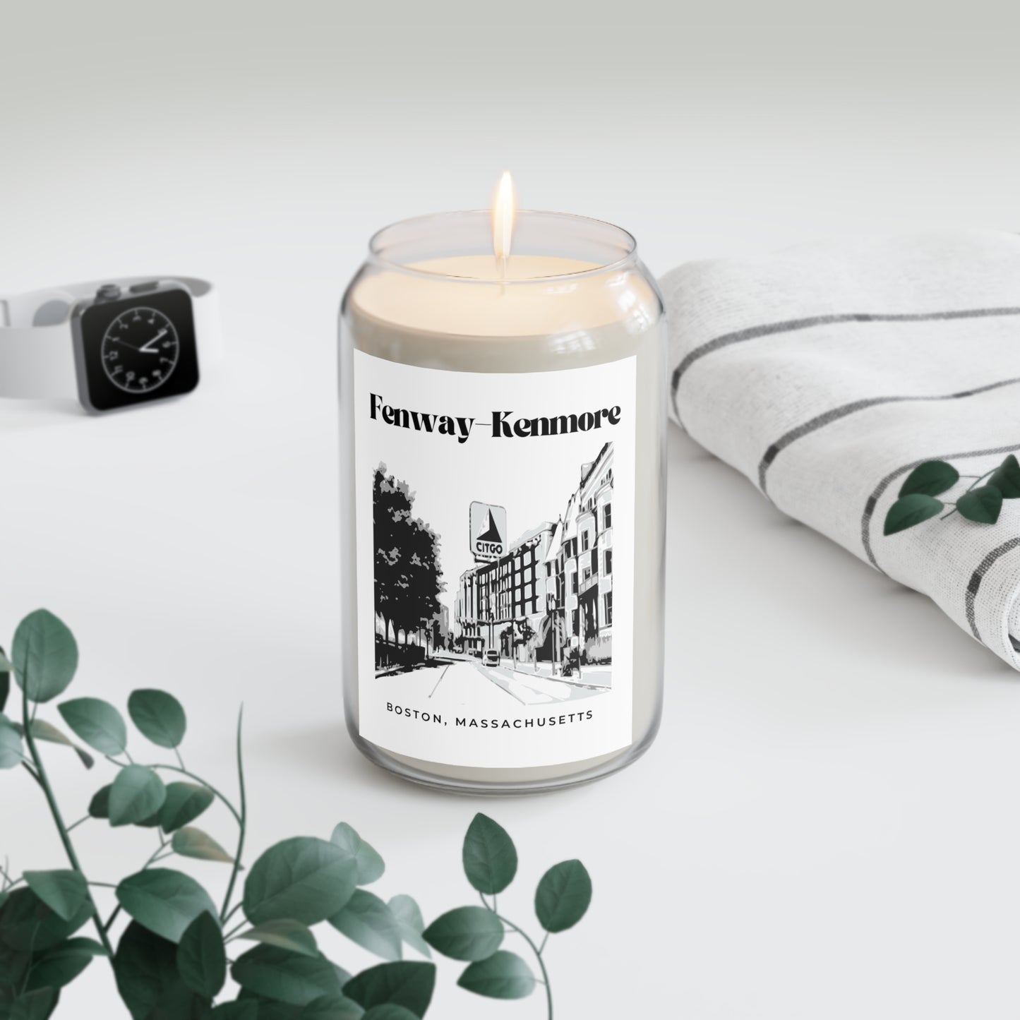 Fenway–Kenmore Scented Soy Candle