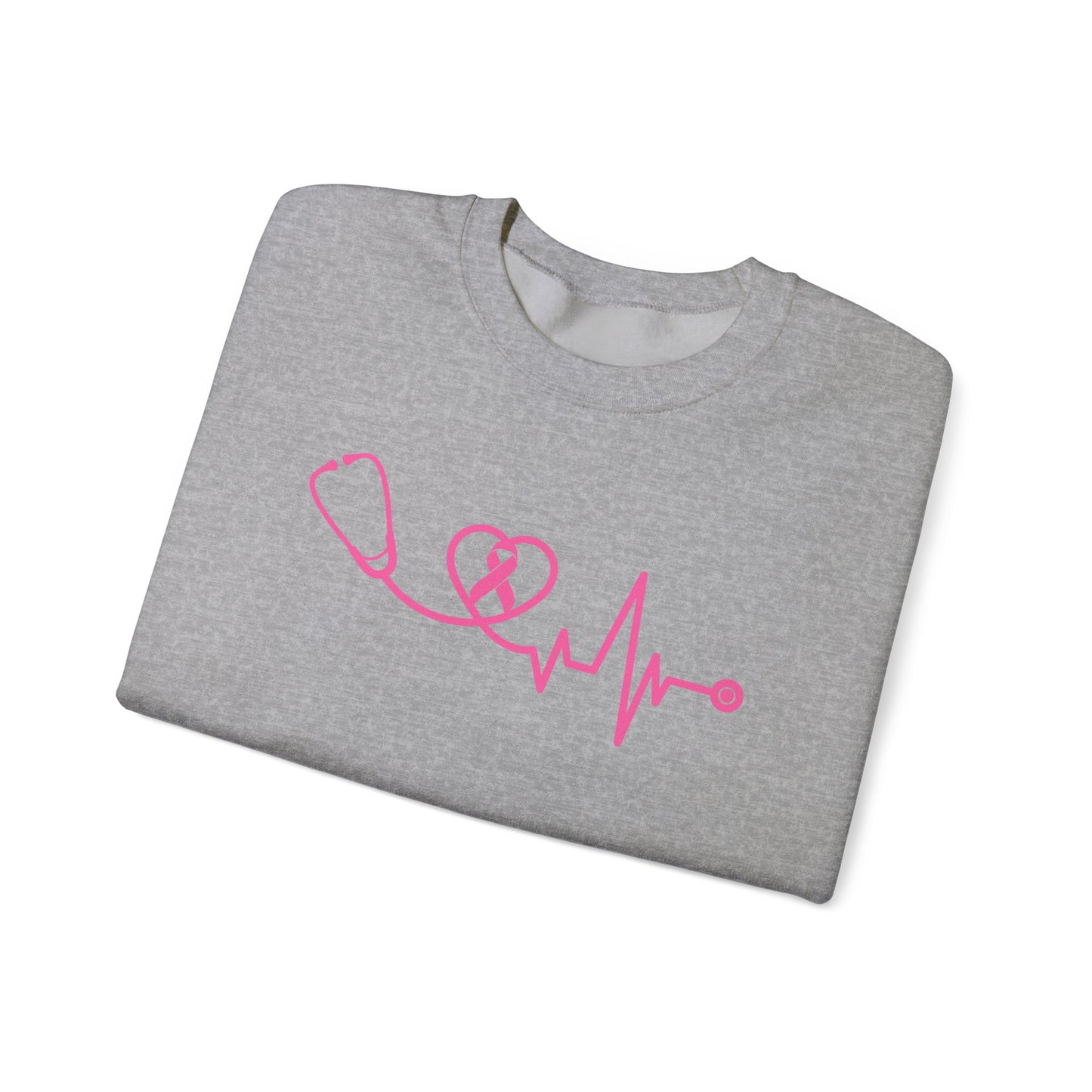 BREAST CANCER AWARENESS GILDAN CREWNECK