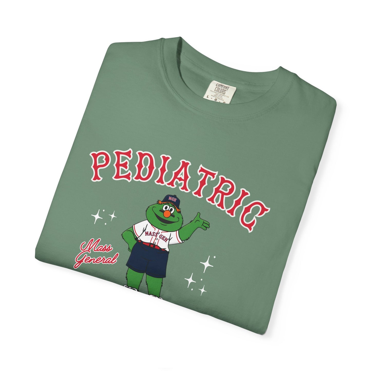 MGH PEDIATRIC EMERGENCY GREEN MONSTER T-SHIRT