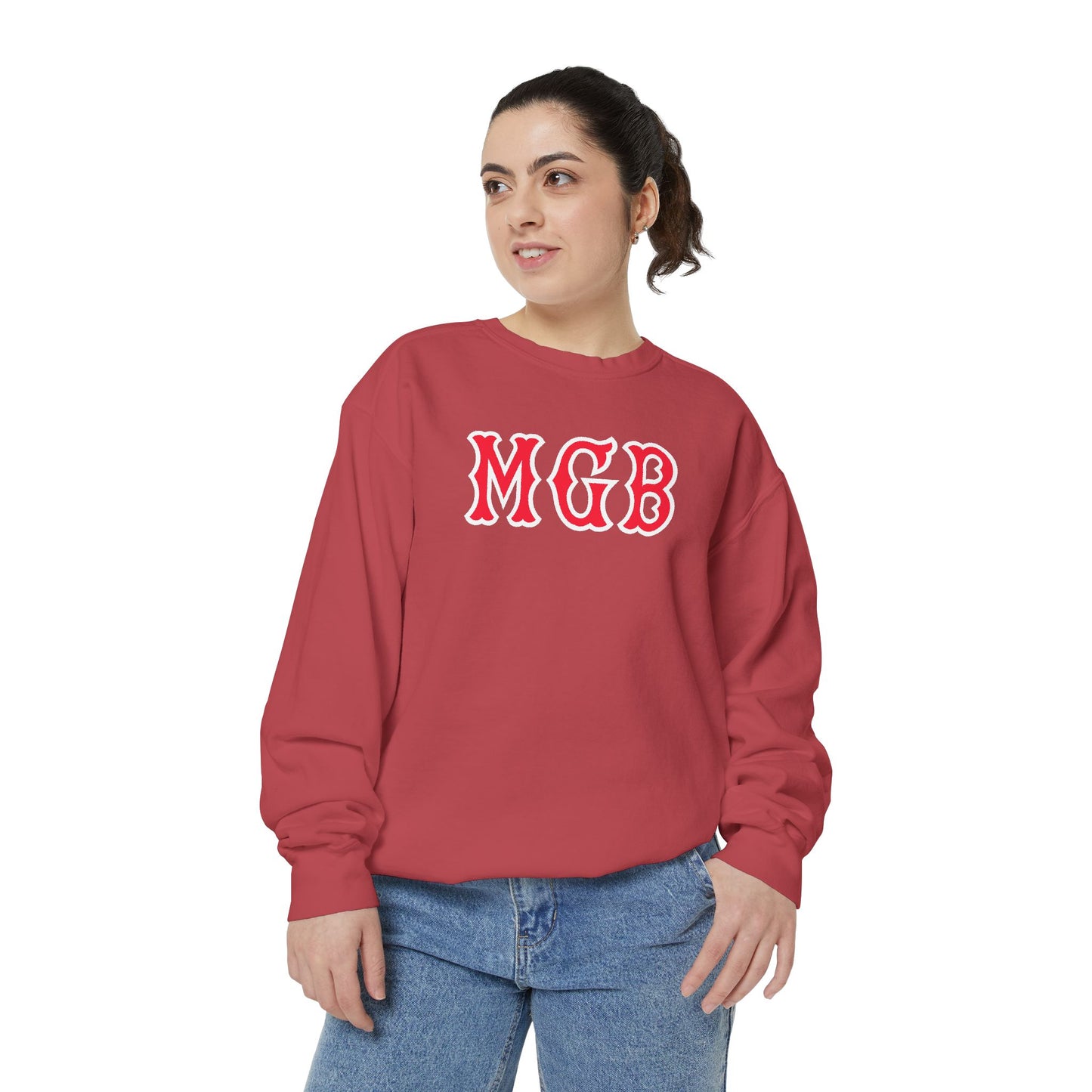 MGB SOX LETTERS CREWNECK