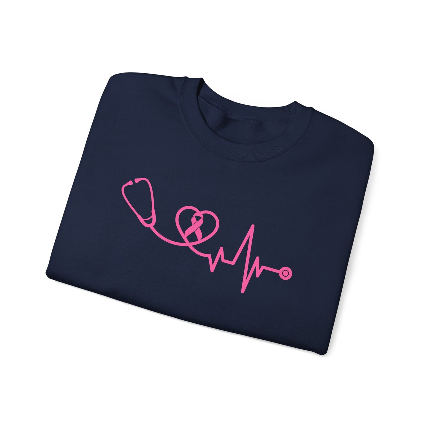 BREAST CANCER AWARENESS GILDAN CREWNECK