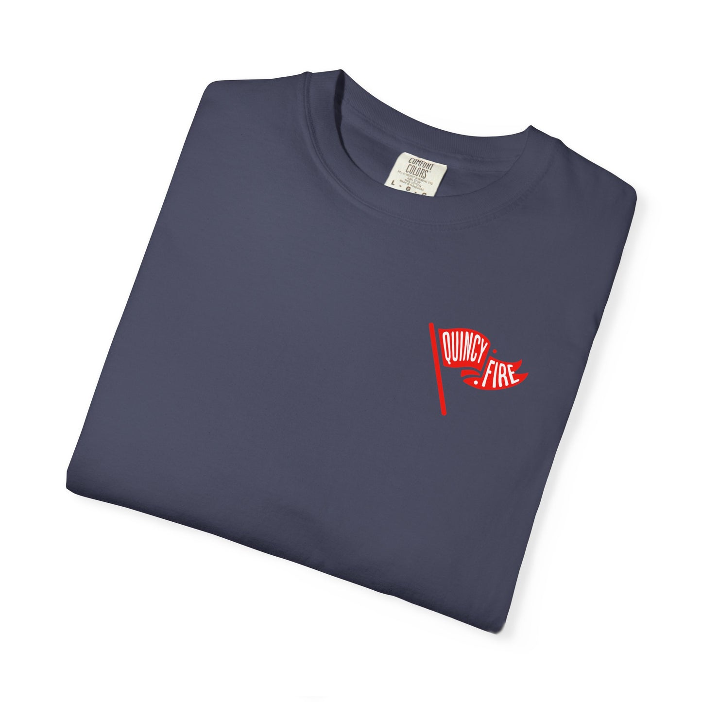 QUINCY FIRE FLAG T-SHIRT