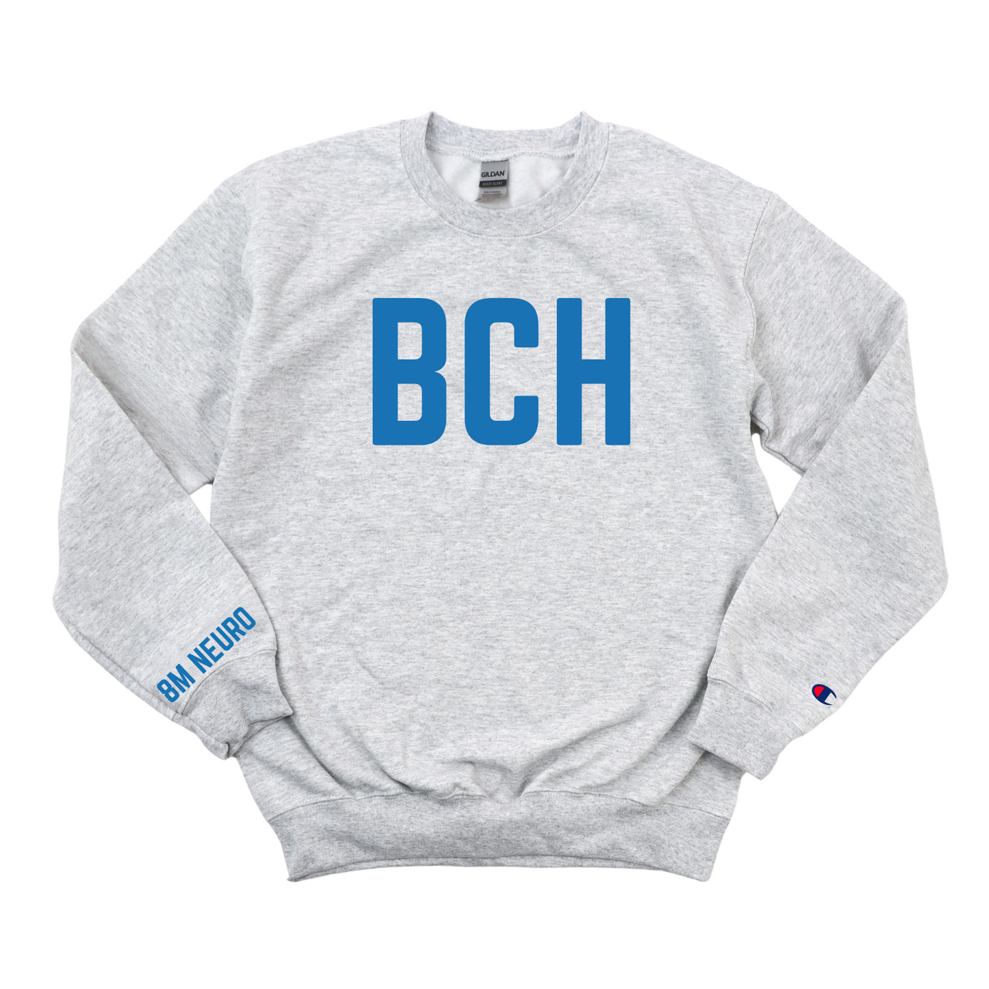 ROYAL BLUE BCH EEG TECH - 8M NEURO CHAMPION CREWNECK