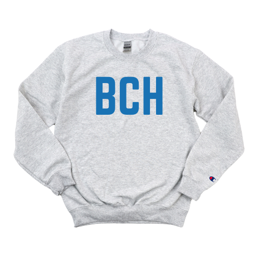 ROYAL BLUE BCH RT CHAMPION CREWNECK - CLEARANCE