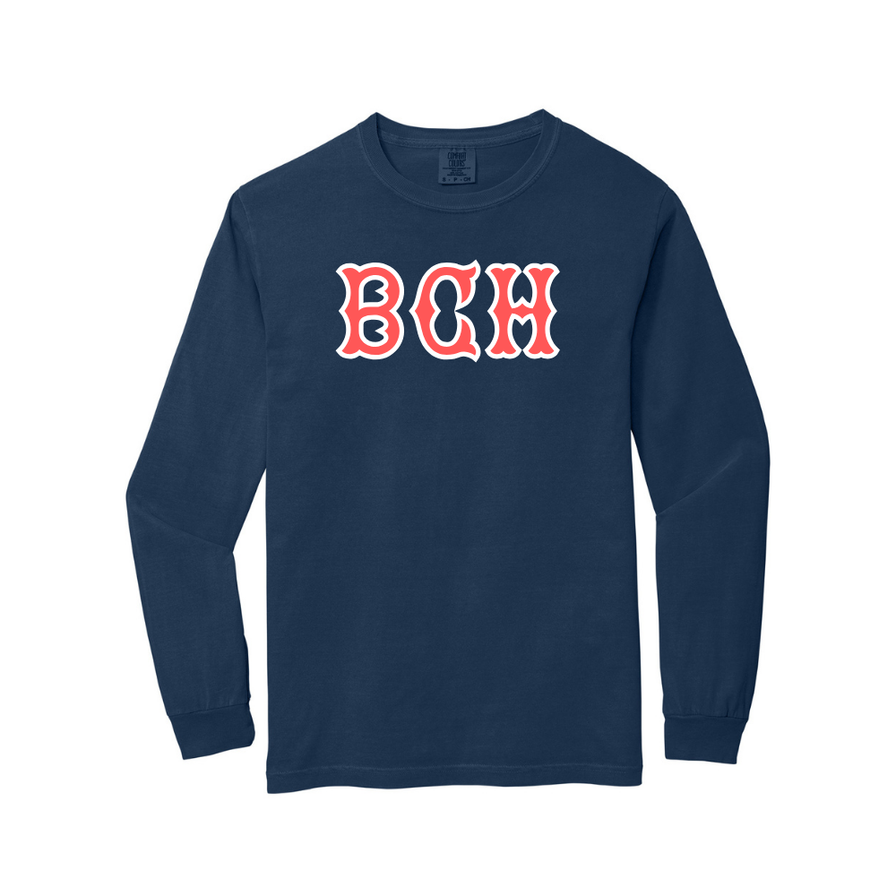 BCH SOX LETTERS LONG SLEEVE