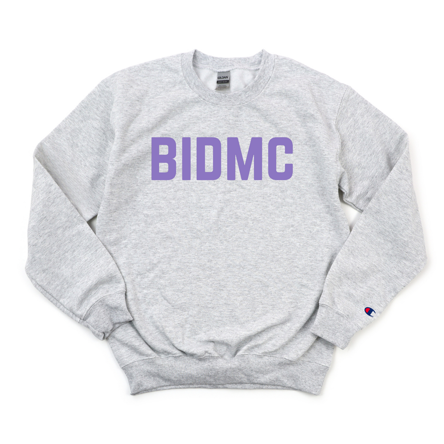 LILAC BIDMC CHAMPION CREWNECK - CLEARANCE