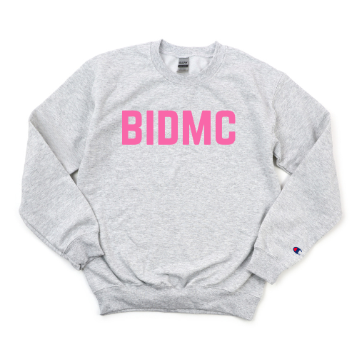 PINK BIDMC BREAST CANCER AWARENESS CREWNECK