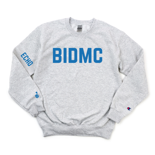 ROYAL BLUE BIDMC ECHO CHAMPION CREWNECK