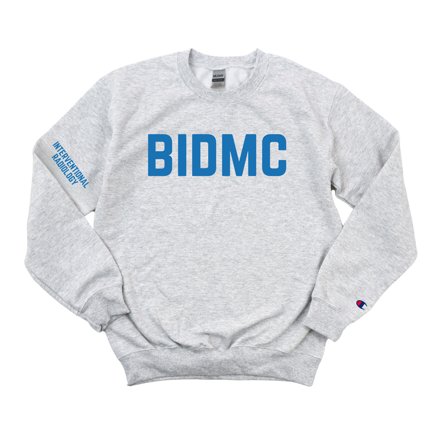 ROYAL BLUE BIDMC INTERVENTIONAL RADIOLOGY CHAMPION CREWNECK