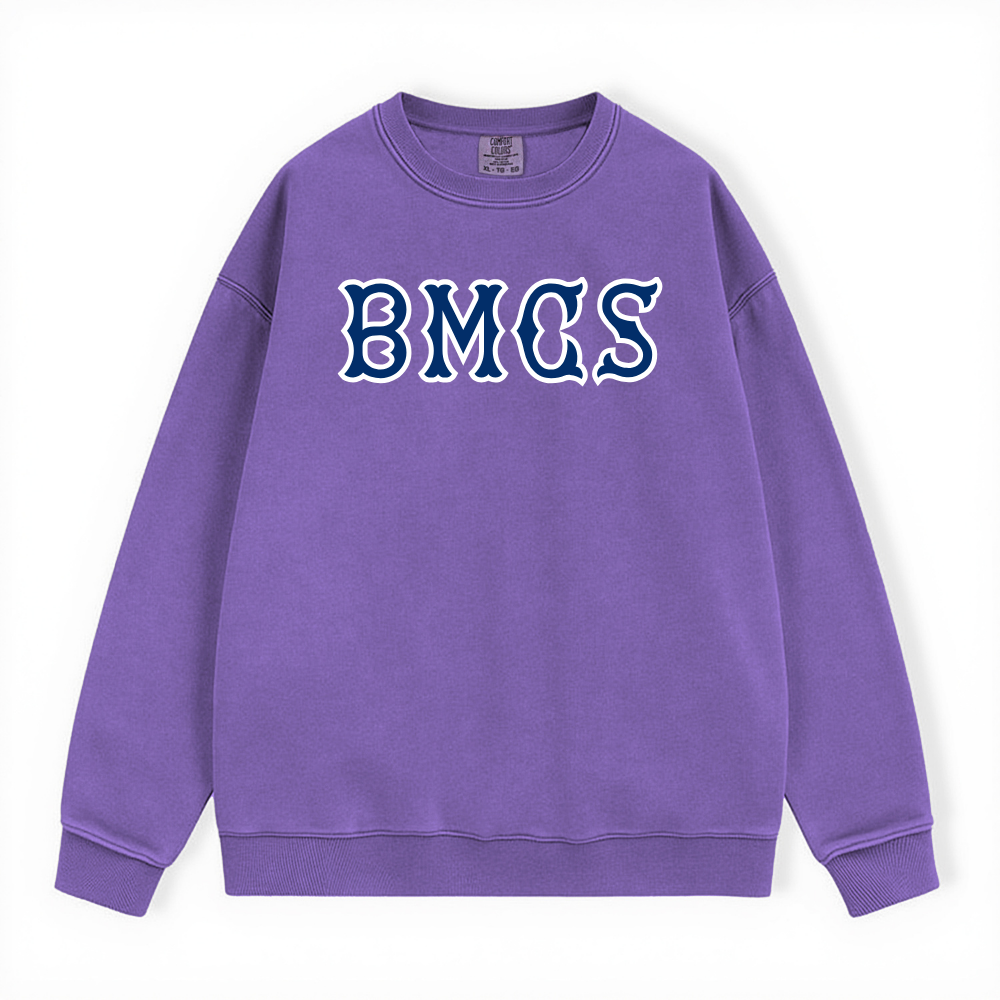BMCS NAVY SOX LETTERS CREWNECK