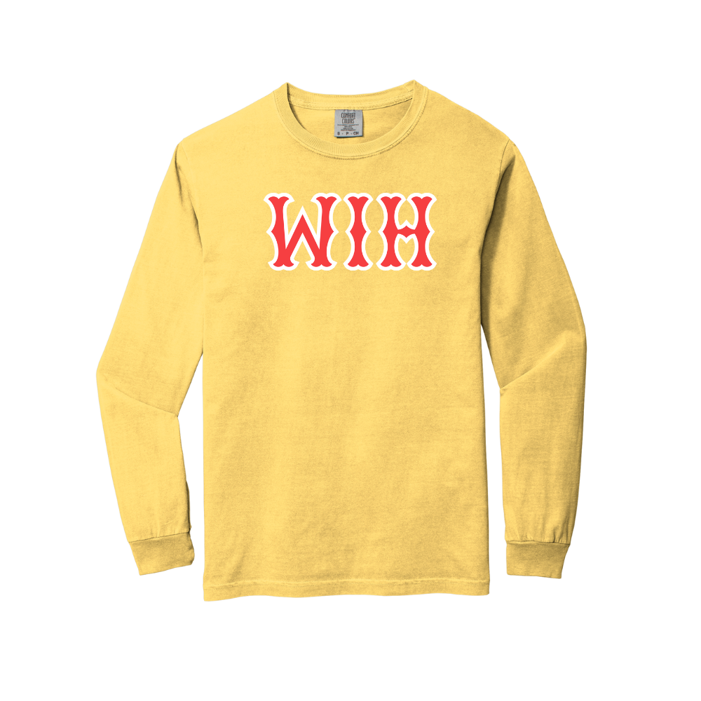 WIH SOX LETTERS LONG SLEEVE