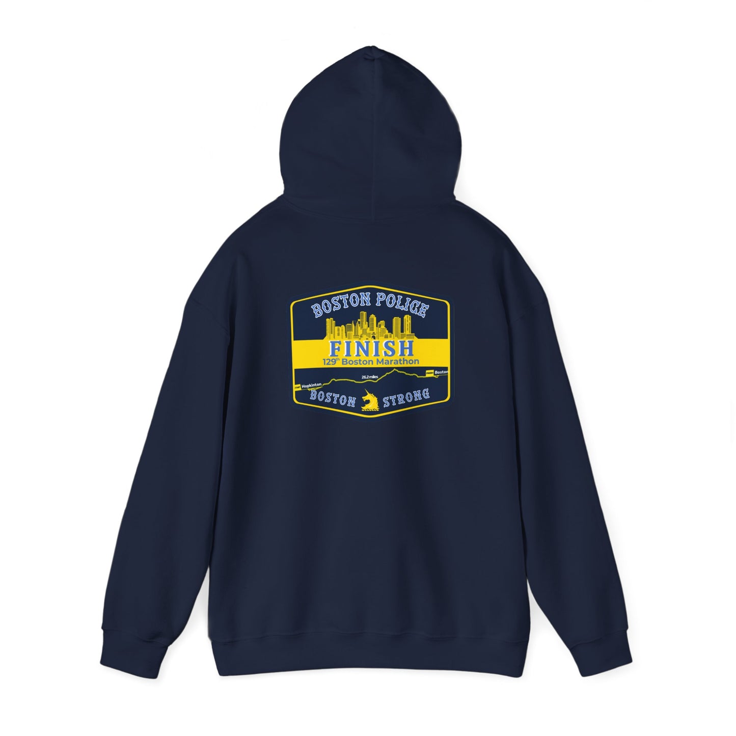 NAVY BPD BOSTON MARATHON HOODIE