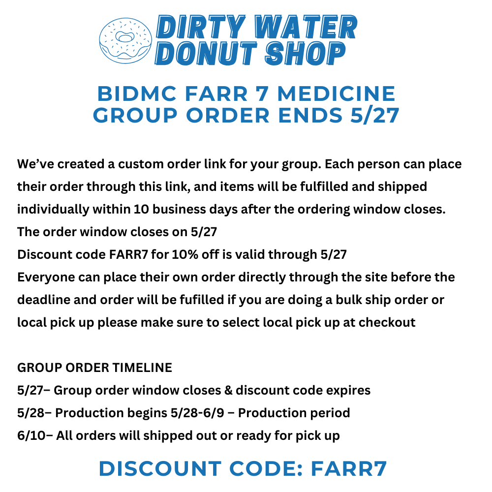 MULTICOLOR BLUE BIDMC FARR 7 MEDICINE CHAMPION CREWNECK