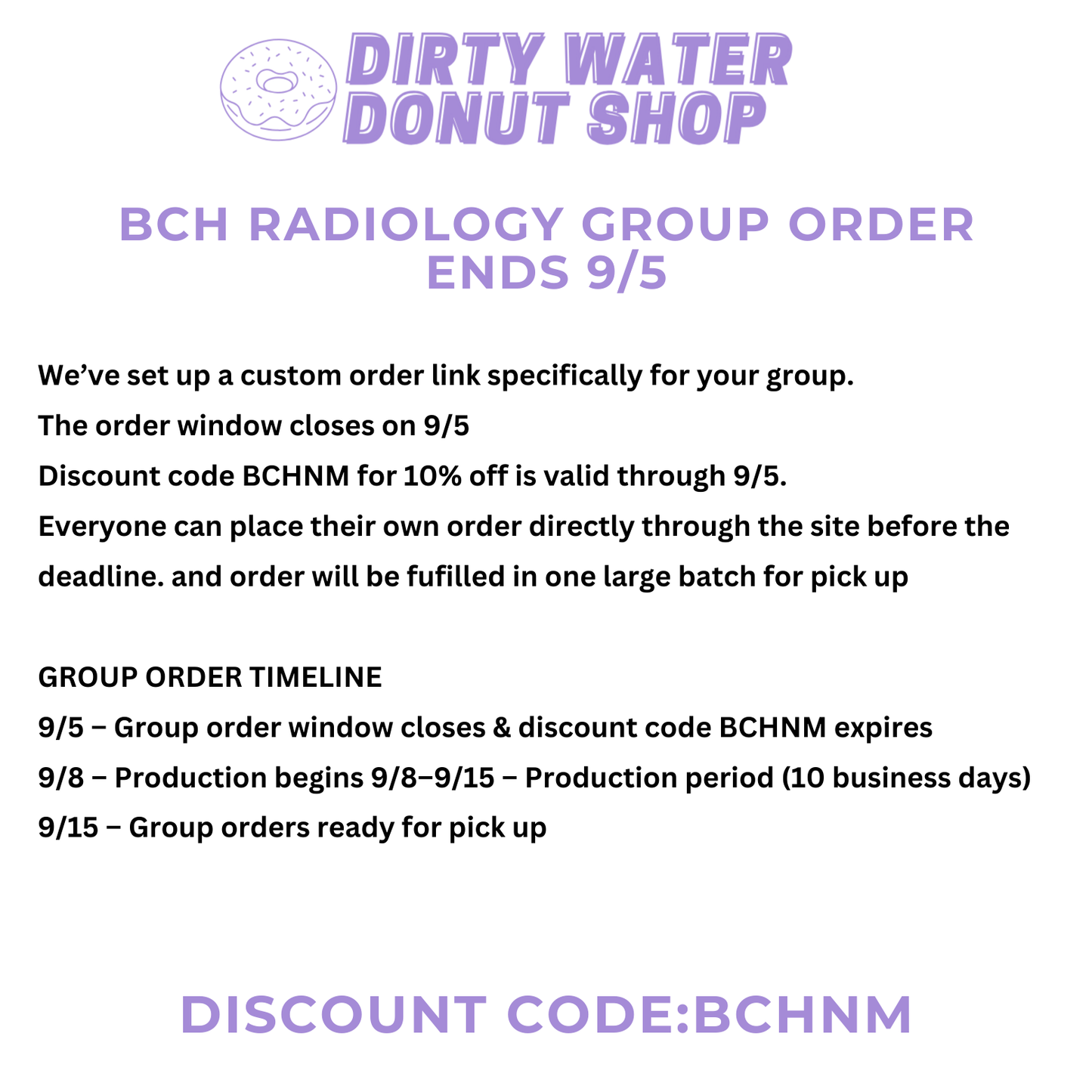 LILAC BCH NM - RADIOLOGY CREWNECK GROUP ORDER ENDS 9/5