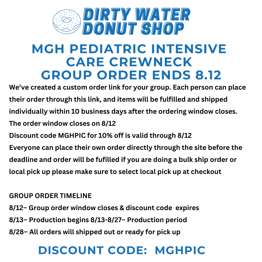 MGH PEDIATRIC INTENSIVE CARE CHAMPION CREWNECK