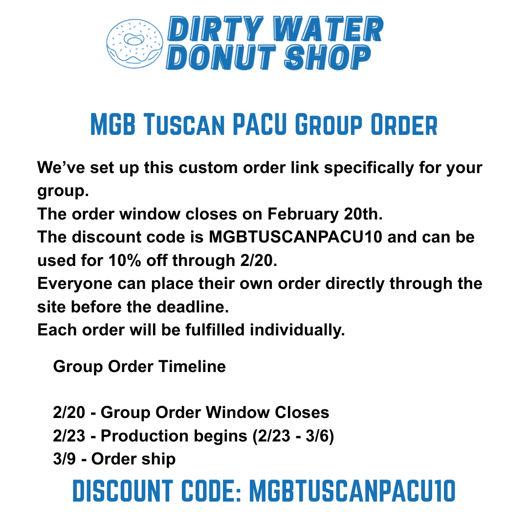 MGB TUSCAN PACU CHAMPION CREWNECK