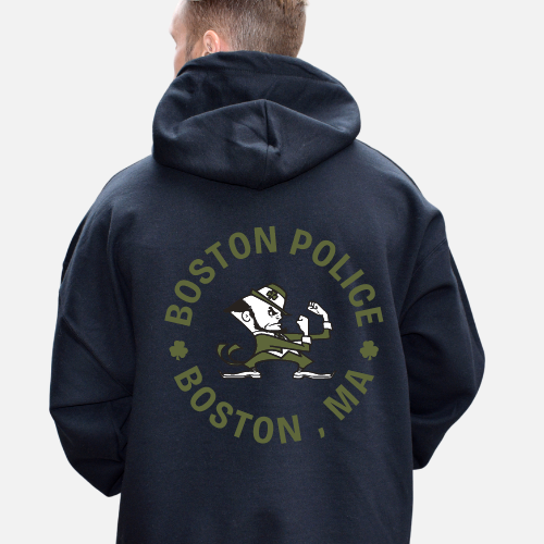 FIGHTING IRISH BLACK HOODIE