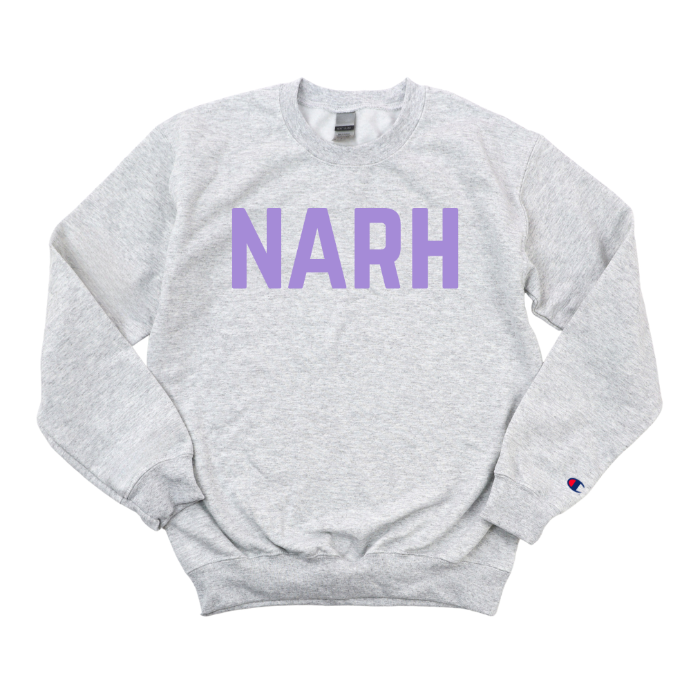 LILAC NARH CHAMPION CREWNECK