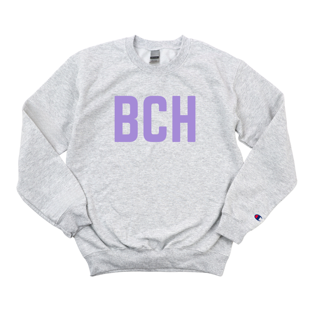 LILAC BCH CHAMPION CREWNECK