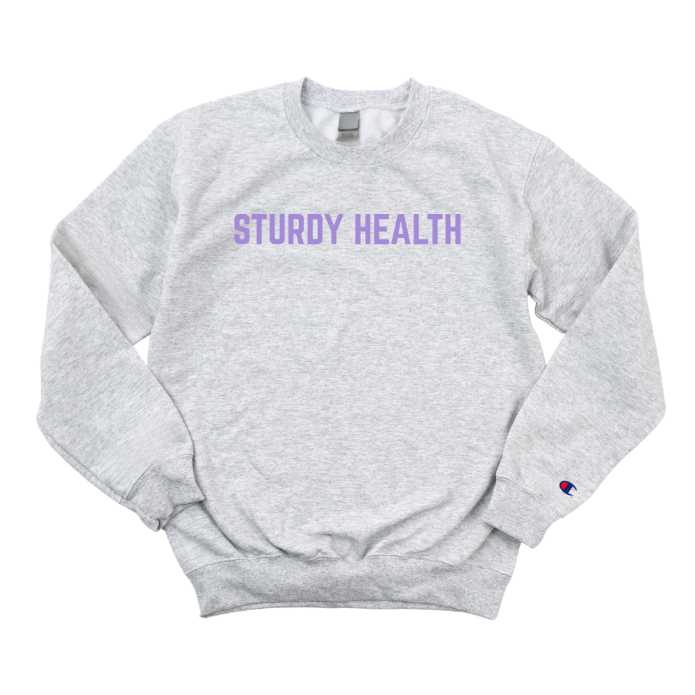 LILAC STURDY CHAMPION CREWNECK