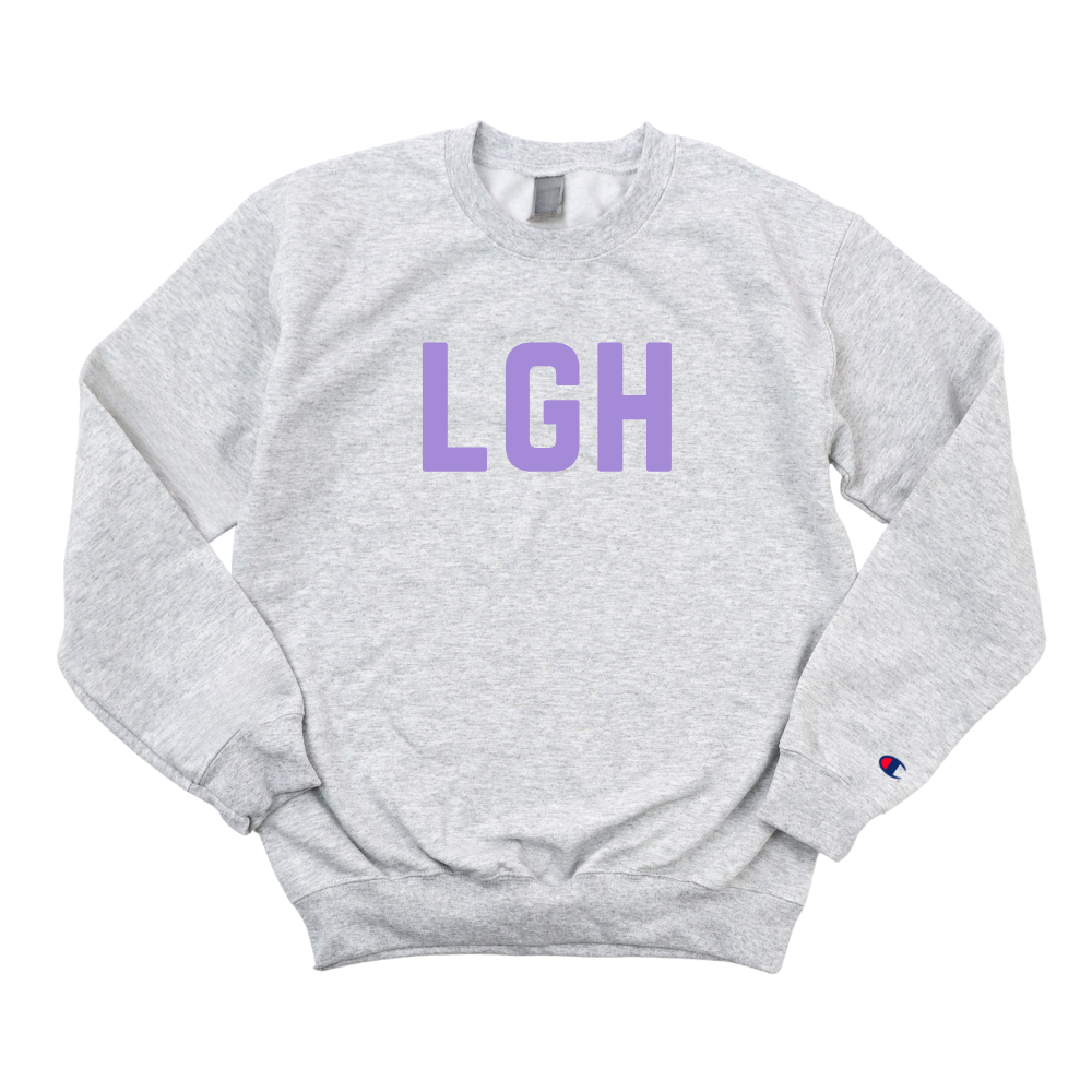 LILAC LGH CHAMPION CREWNECK