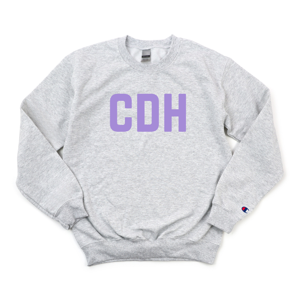 LILAC CDH CHAMPION CREWNECK