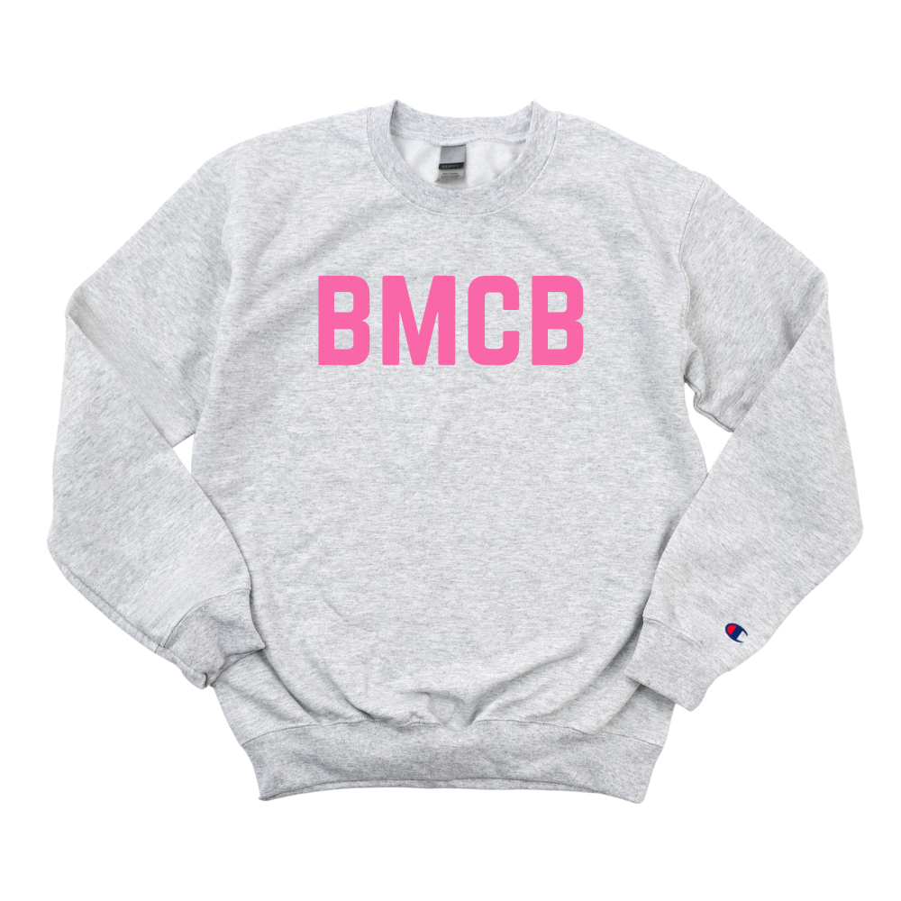 PINK BMCB BREAST CANCER AWARENESS CREWNECK