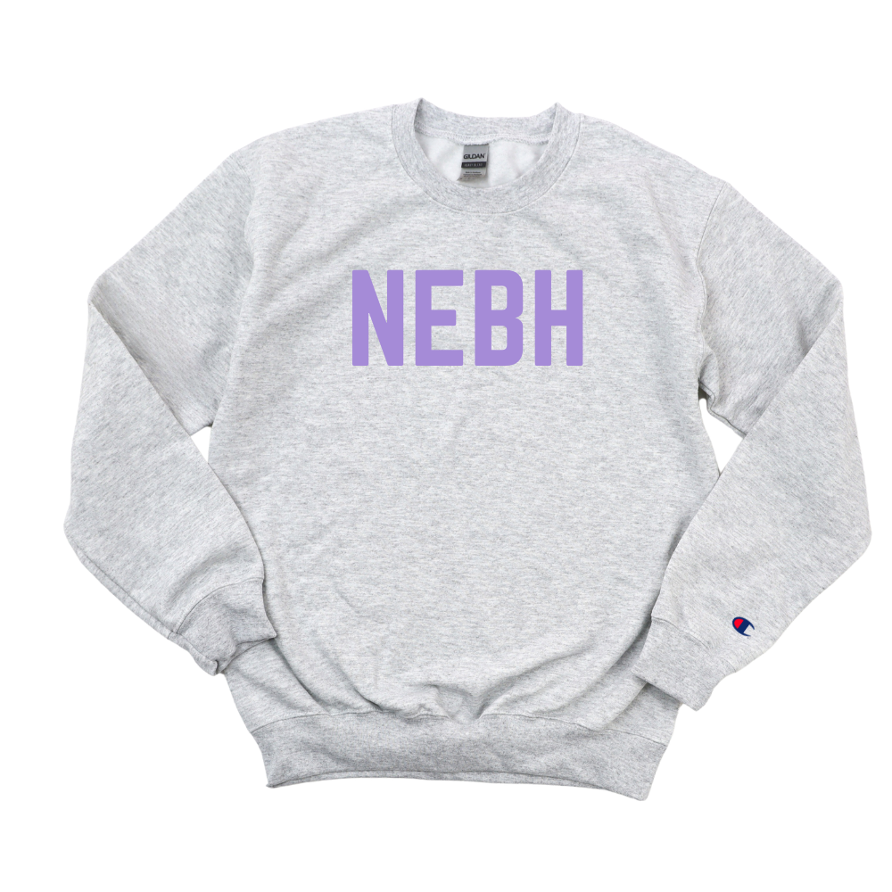 LILAC NEBH CHAMPION CREWNECK