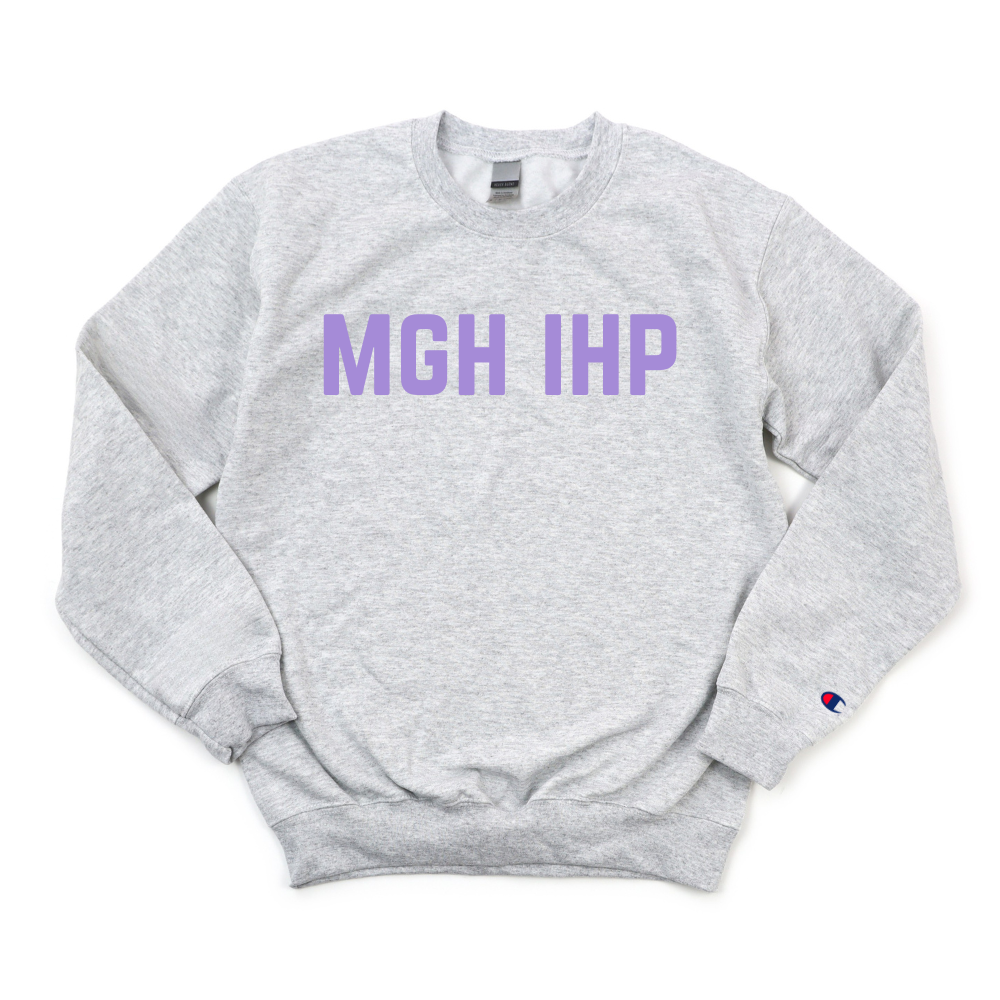 LILAC MGH IHP CHAMPION CREWNECK
