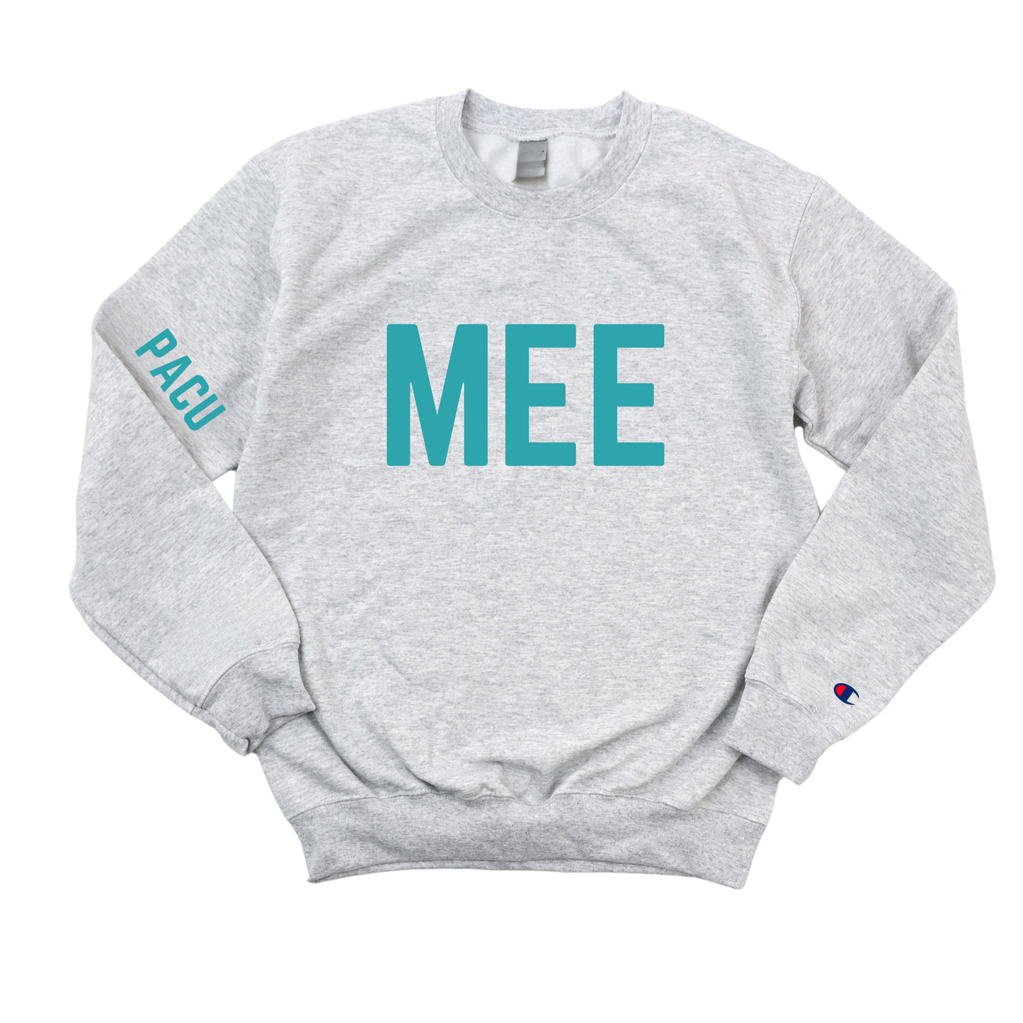 TEAL MEE PACU SURGERY CHAMPION CREWNECK