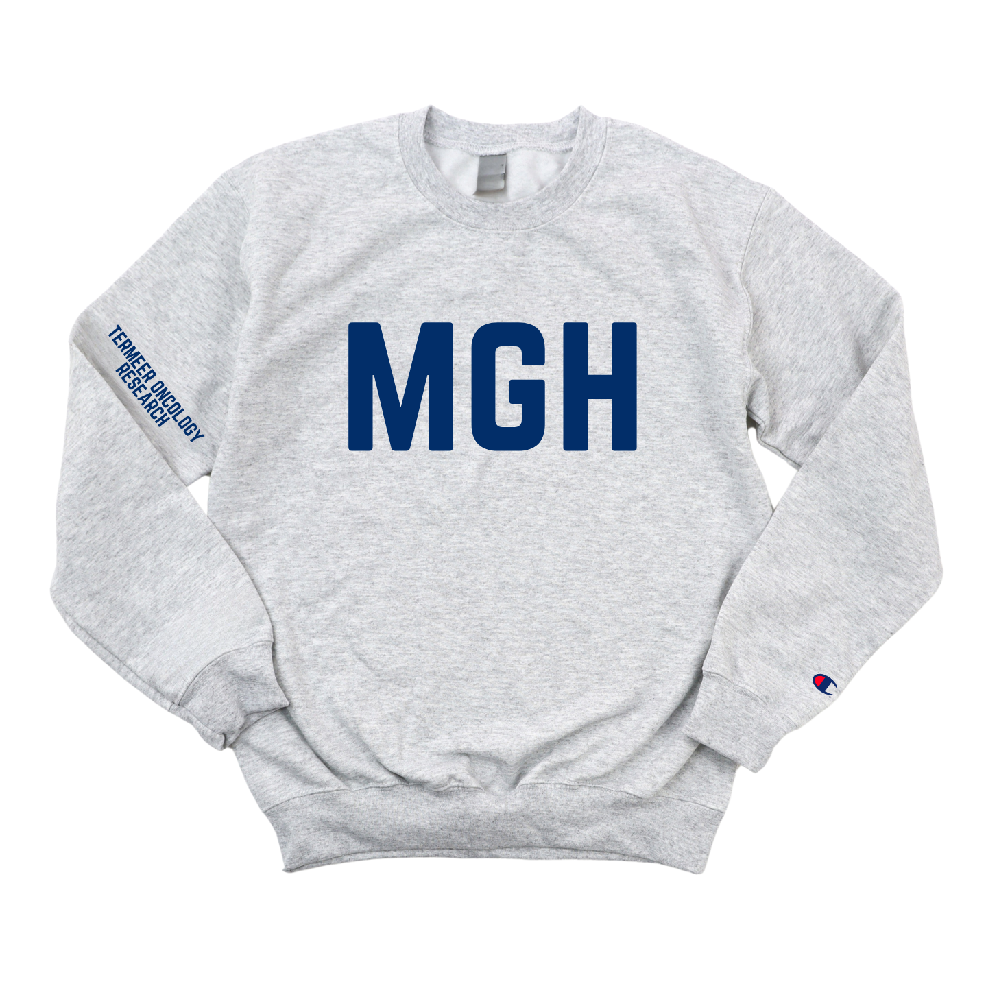 NAVY MGH TERMEER ONCOLOGY RESEARCH CHAMPION CREWNECK