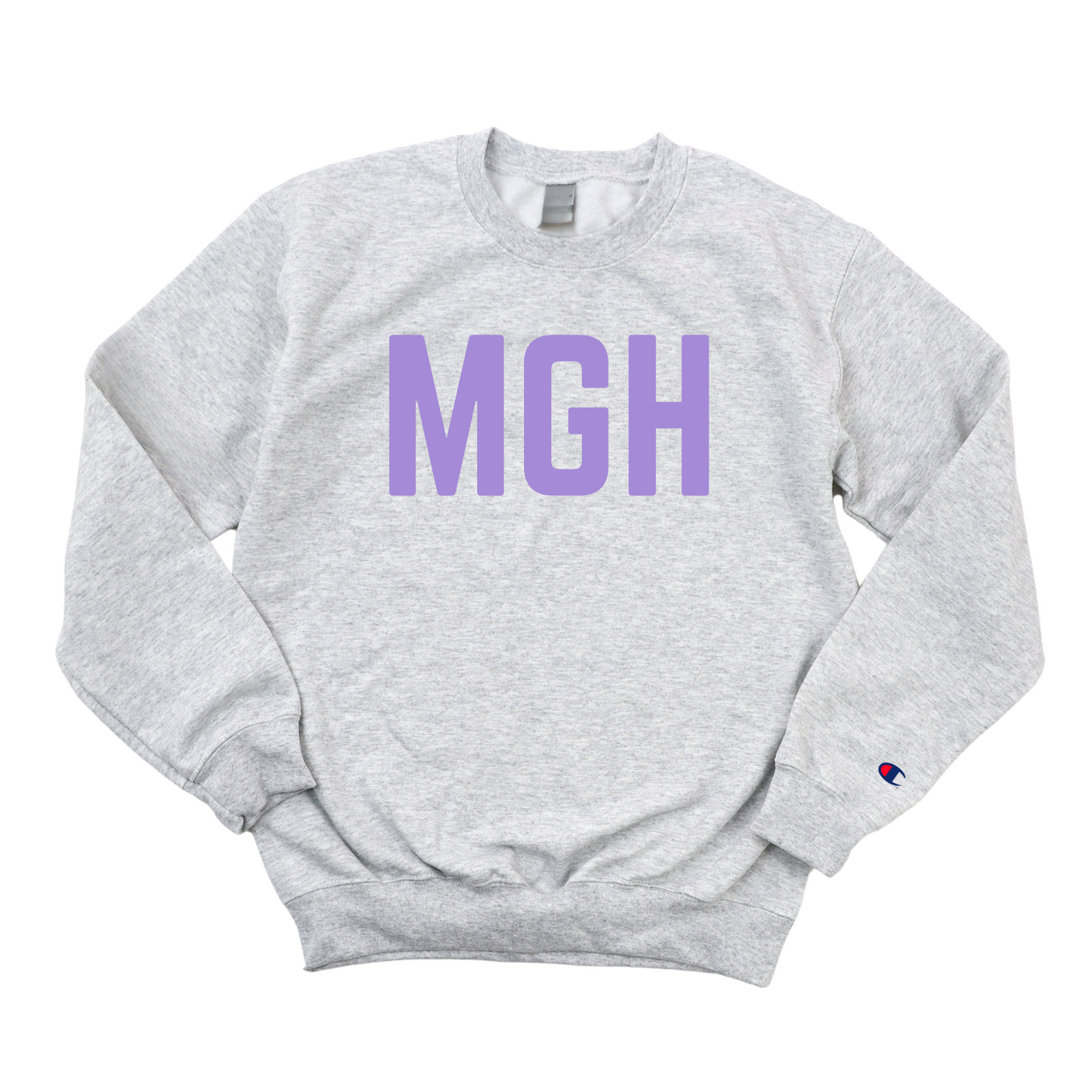 LILAC MGH CHAMPION CREWNECK