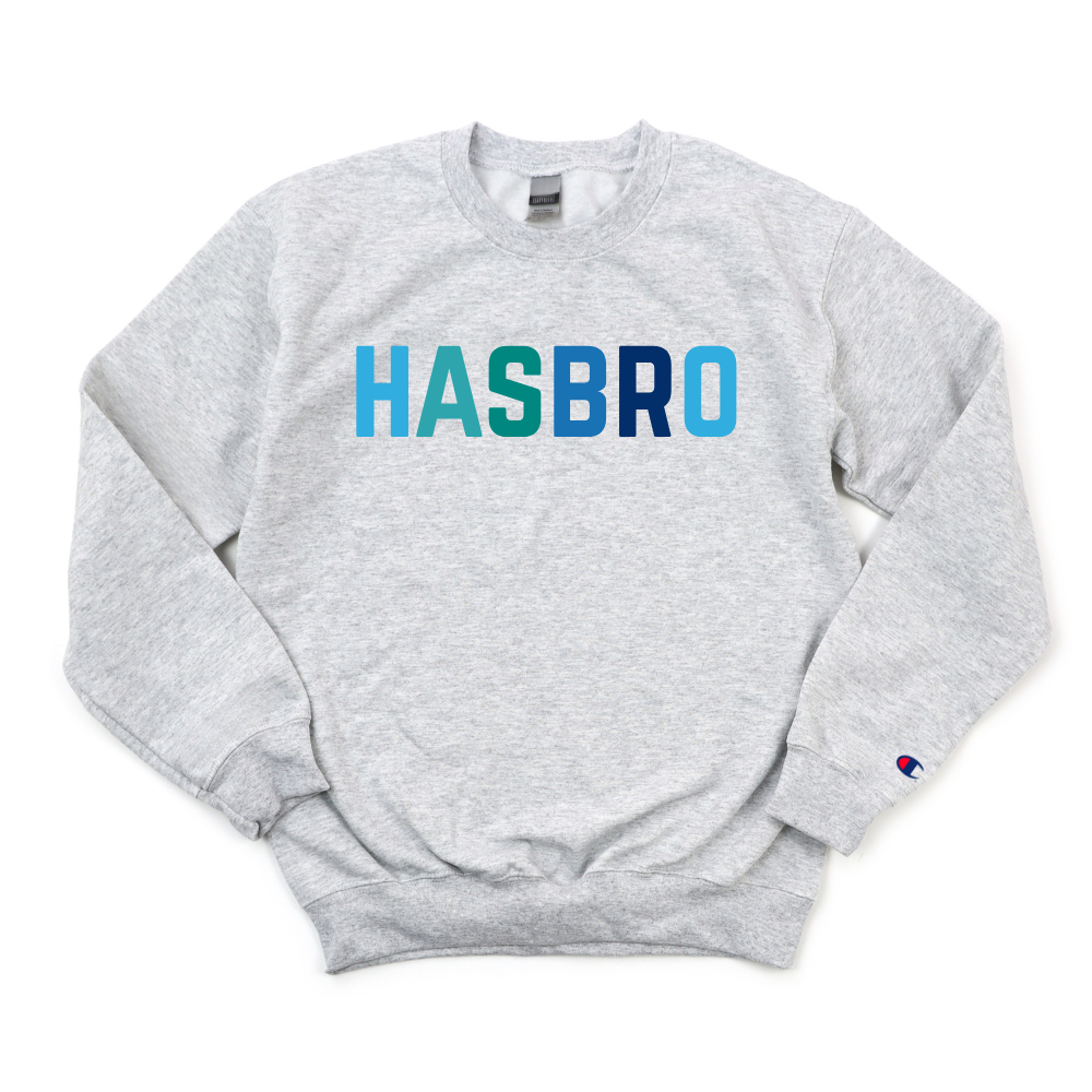 MULTICOLOR BLUE HASBRO CHAMPION CREWNECK