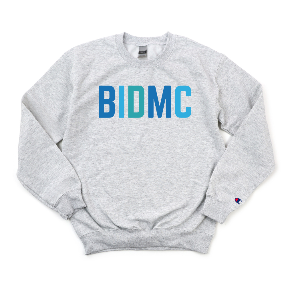 MULTICOLOR BLUE BIDMC CHAMPION CREWNECK
