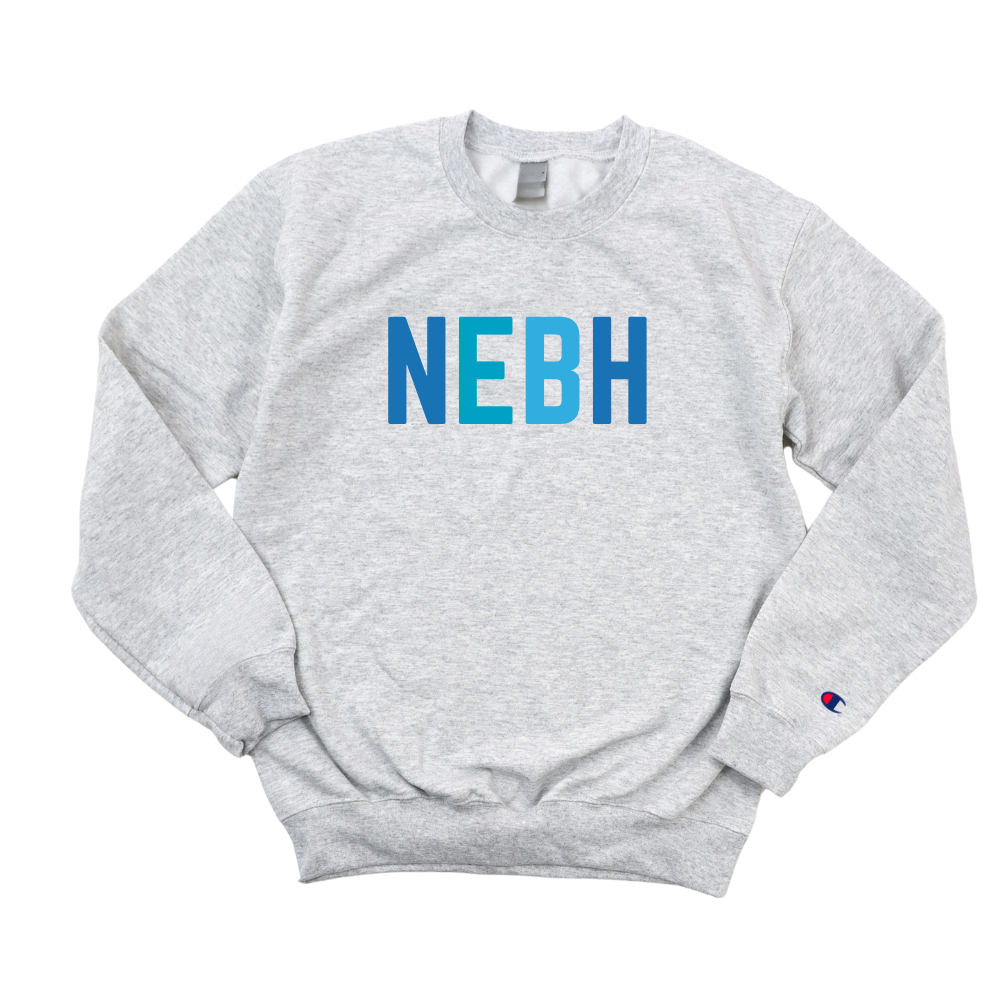 MULTICOLOR BLUE NEBH CHAMPION CREWNECK