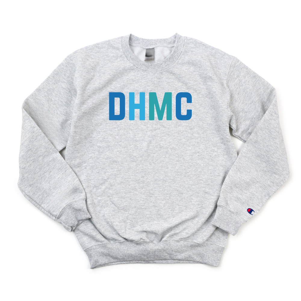 MULTICOLOR BLUE DHMC CHAMPION CREWNECK