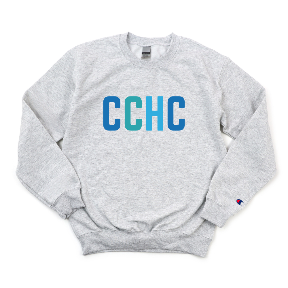 MULTICOLOR BLUE CCHC CHAMPION CREWNECK