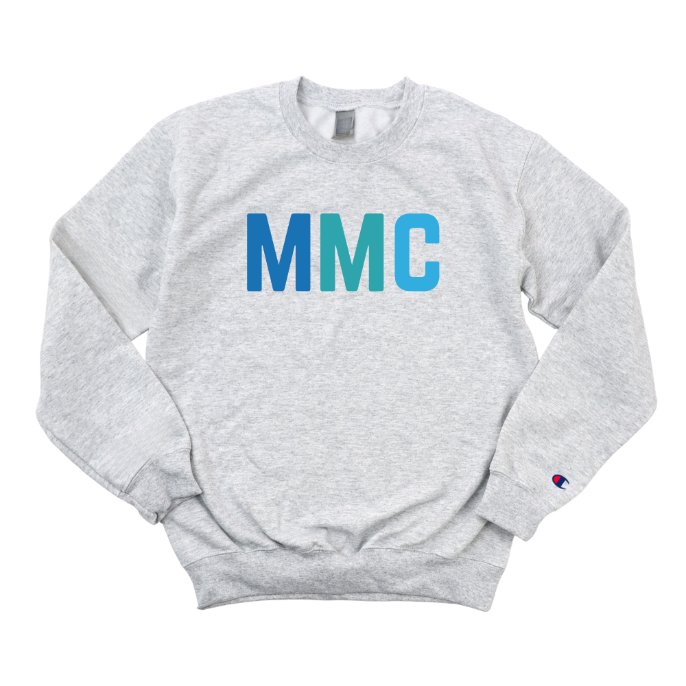 MULTICOLOR BLUE MMC CHAMPION CREWNECK