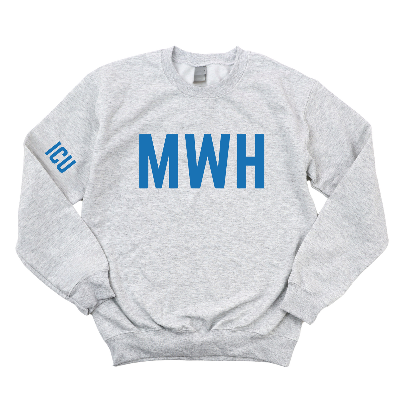 ROYAL BLUE MWH ICU CHAMPION CREWNECK