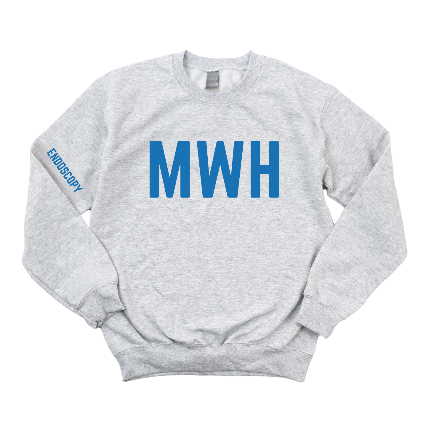 ROYAL BLUE MWH NDOSCOPY CHAMPION CREWNECK