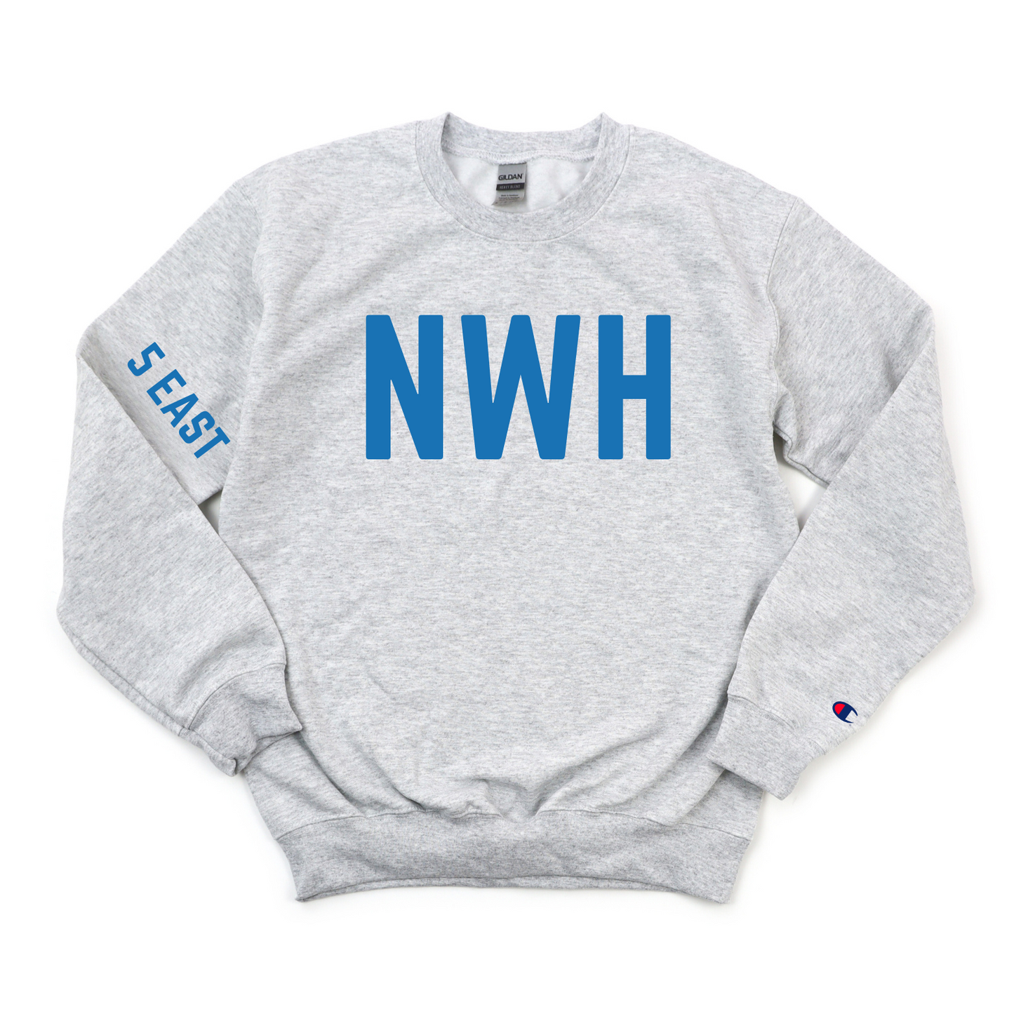 ROYAL BLUE NWH 5 EAST CHAMPION CREWNECK