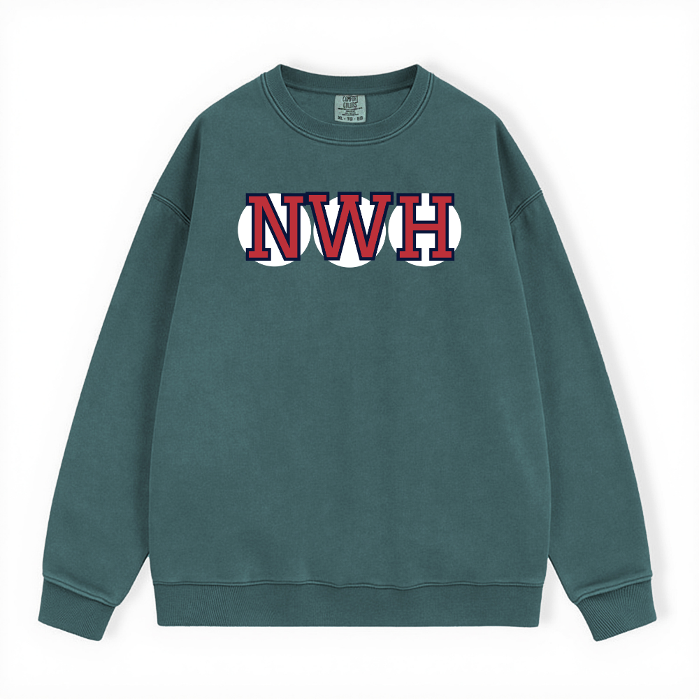 NWH RETIRED SOX LETTERS CREWNECK