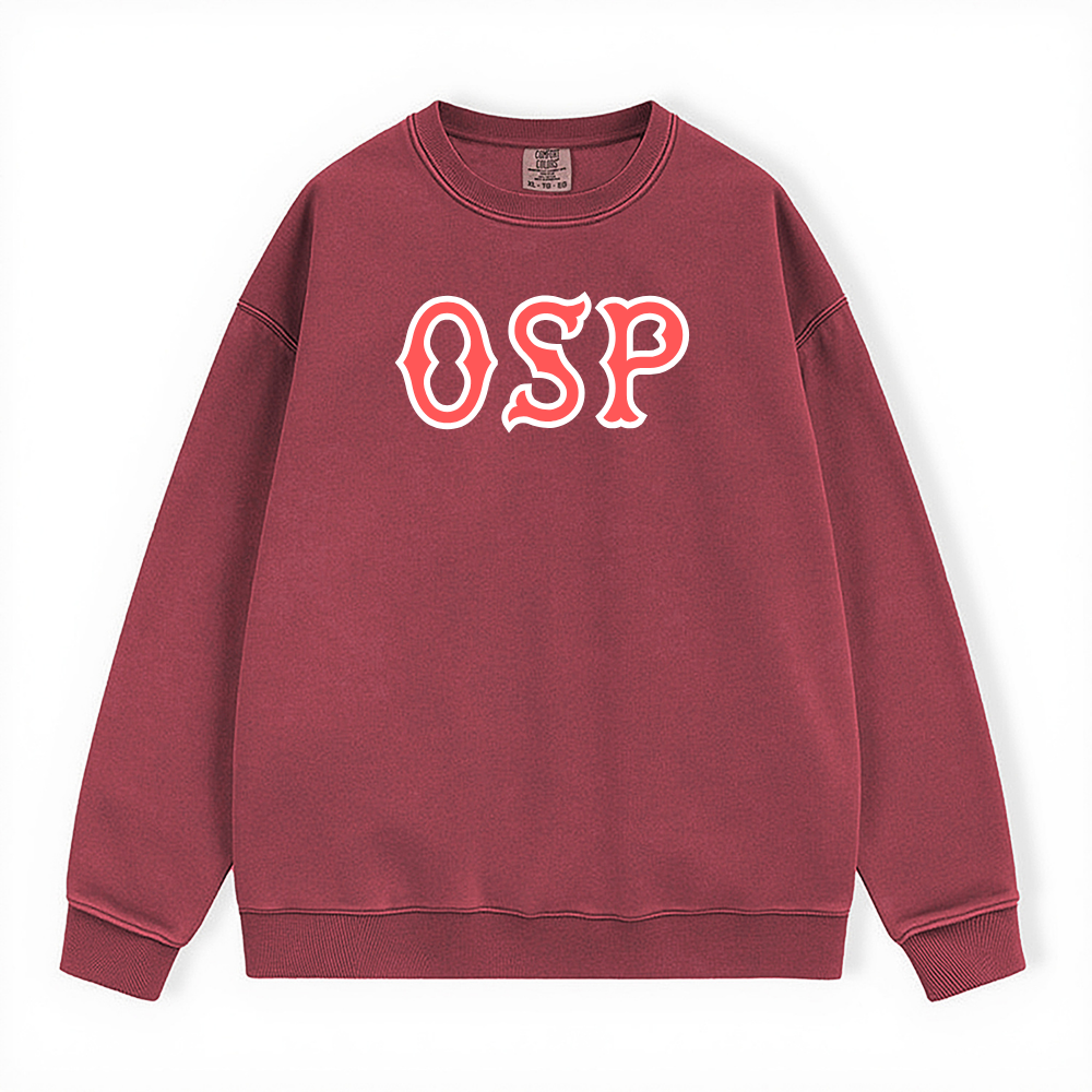 OSP SOX LETTERS CREWNECK