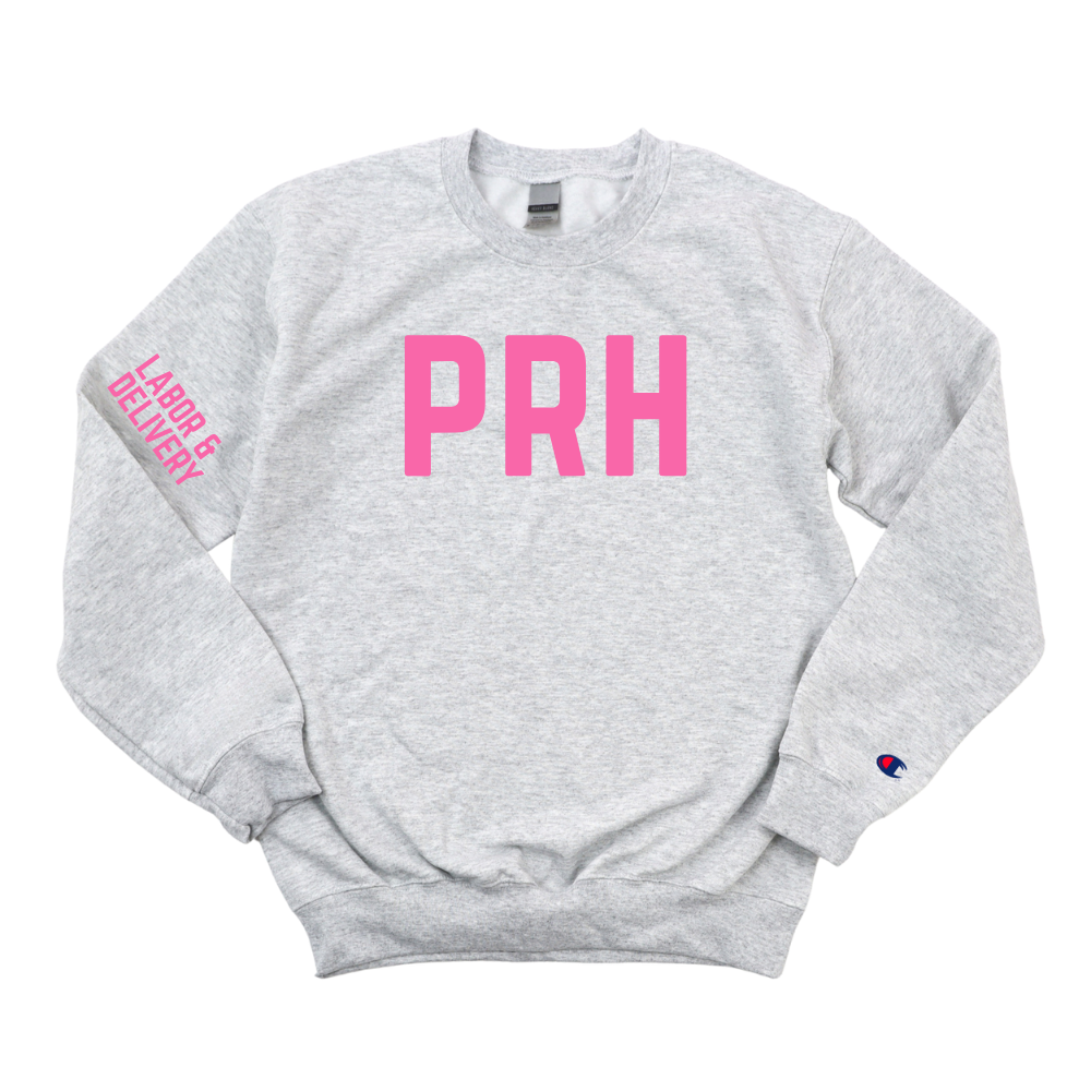 PRH LABOR & DELIVERY CHAMPION CREWNECK