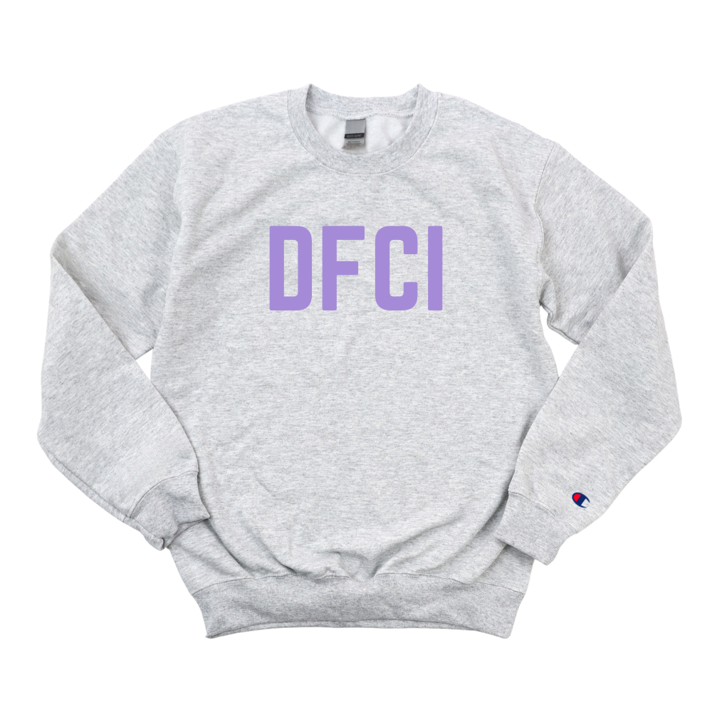 LILAC DFCI CHAMPION CREWNECK