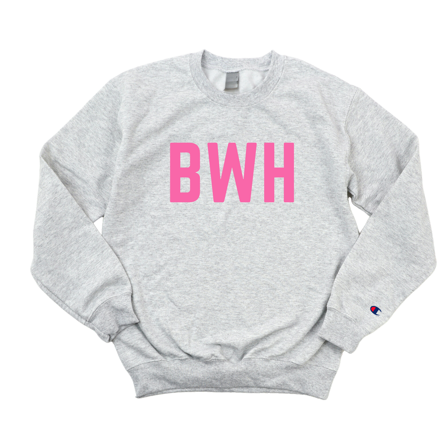 PINK BWH BREAST CANCER AWARENESS CREWNECK