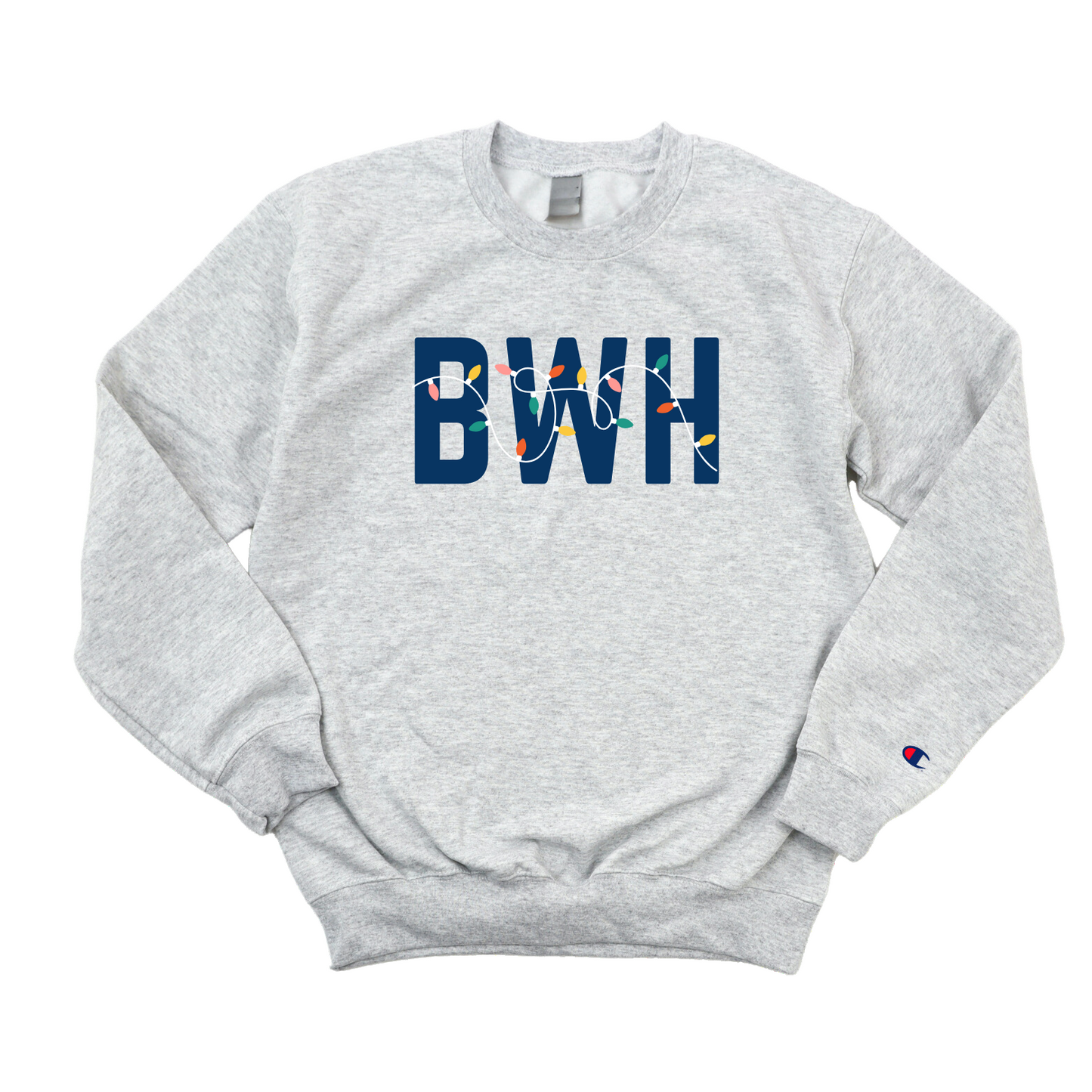 BWH HOLIDAY LIGHTS CHAMPION CREWNECK