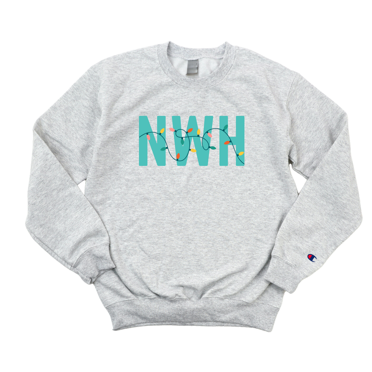 NWH HOLIDAY LIGHTS CHAMPION CREWNECK