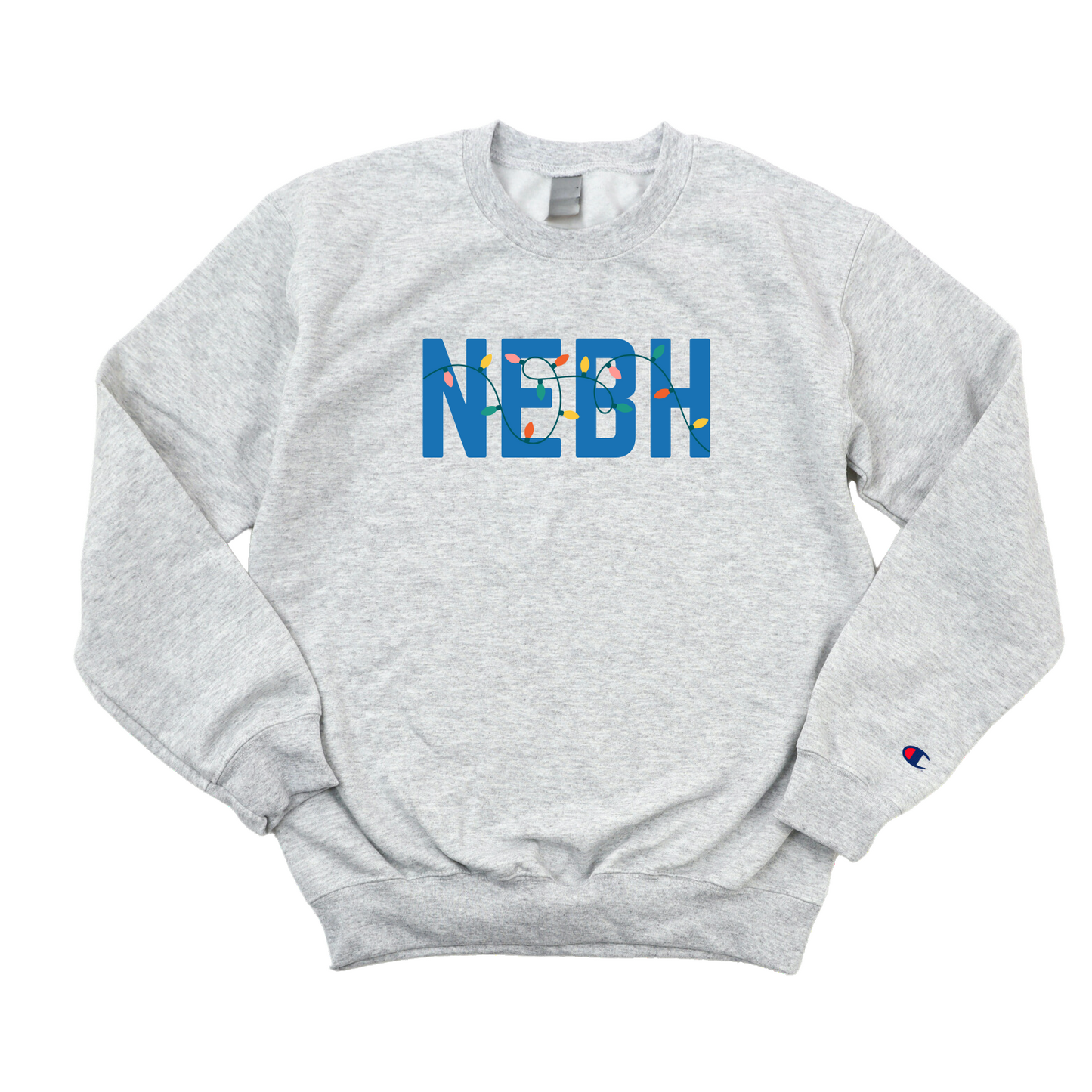 NEBH HOLIDAY LIGHTS CHAMPION CREWNECK