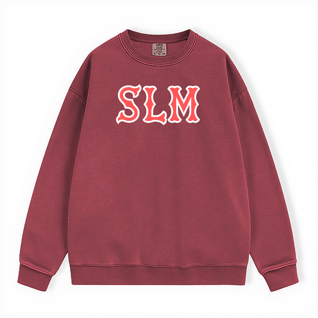SLM SOX LETTERS CREWNECK
